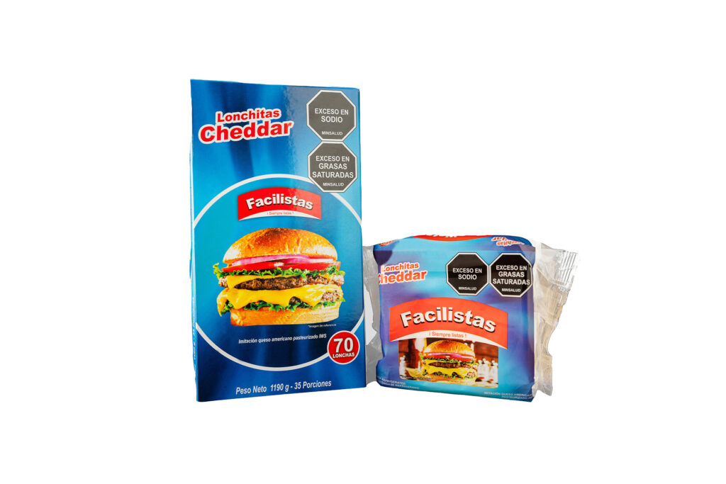 Lonchas Cheddar Facilistas