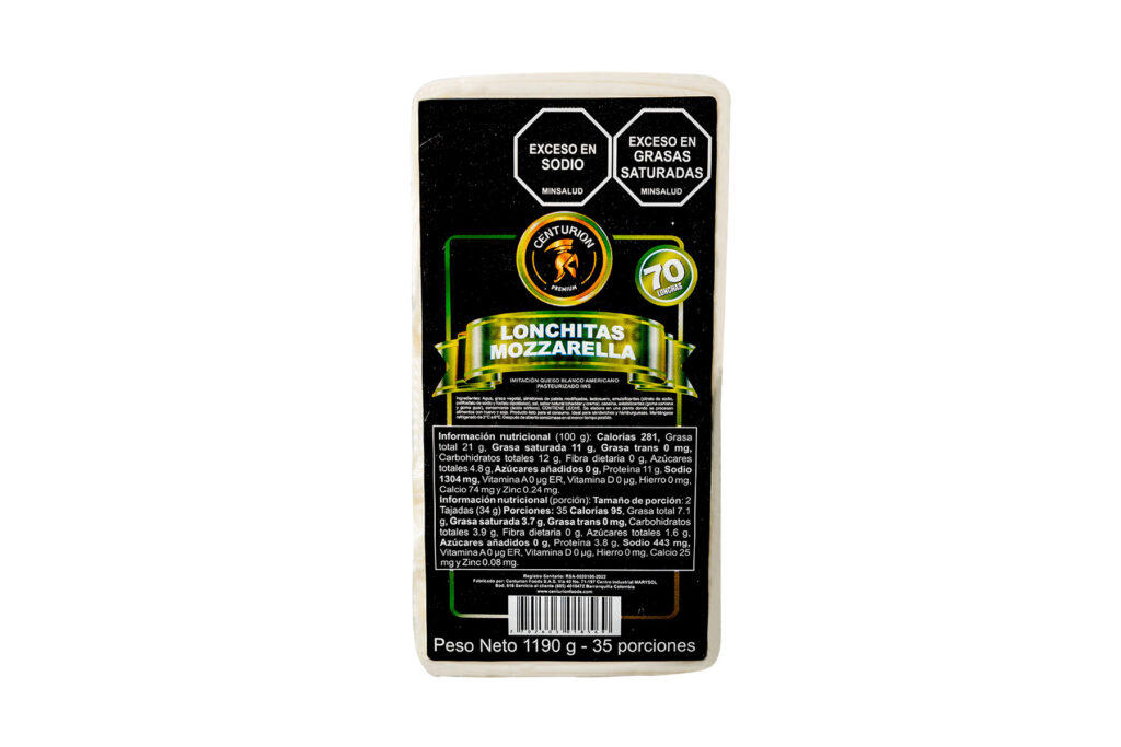 Lonchas Mozarella